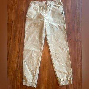 Hurley Beige Jogger Pants